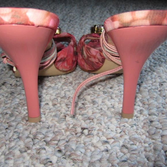 Les Tropenziennes Floral Heeled Sandal - Picture 4 of 15